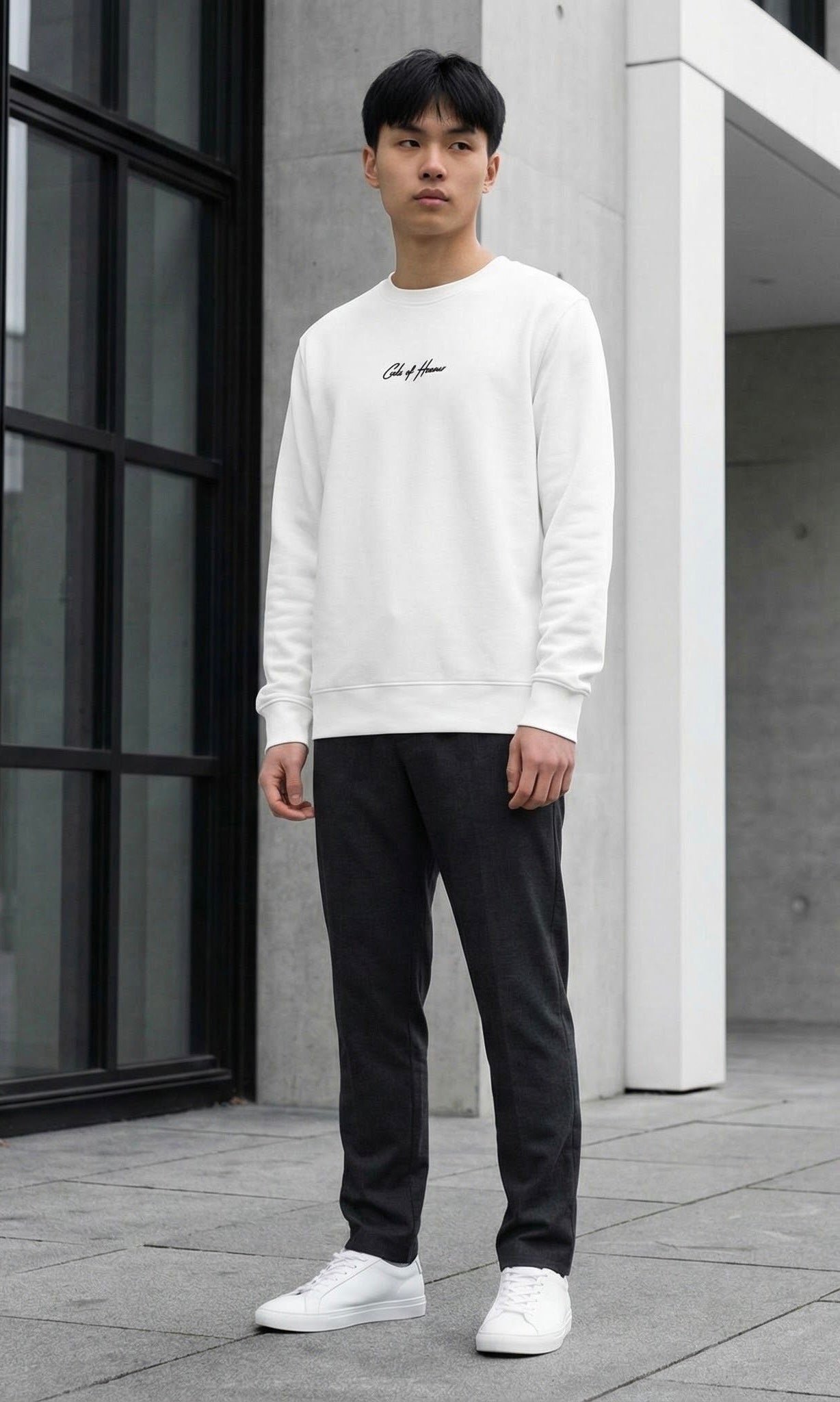 Honour White SweatShirt